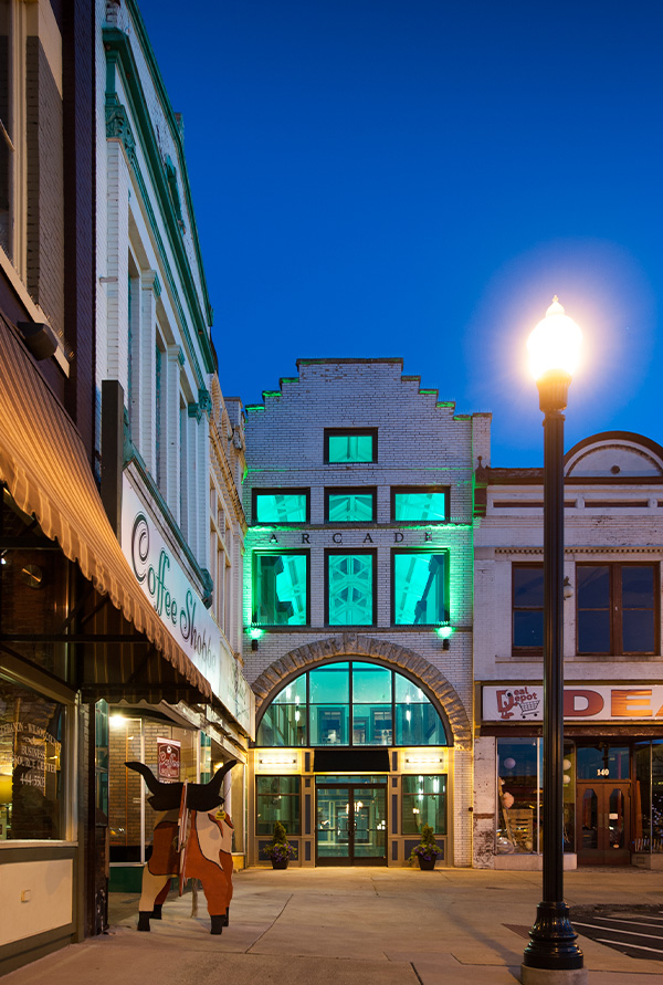 The Historic Arcade in Lebanon, Tennessee